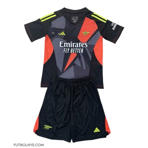 Camiseta Arsenal Portero Tercera Equipación para niños 2024-25 manga corta (+ pantalones cortos)